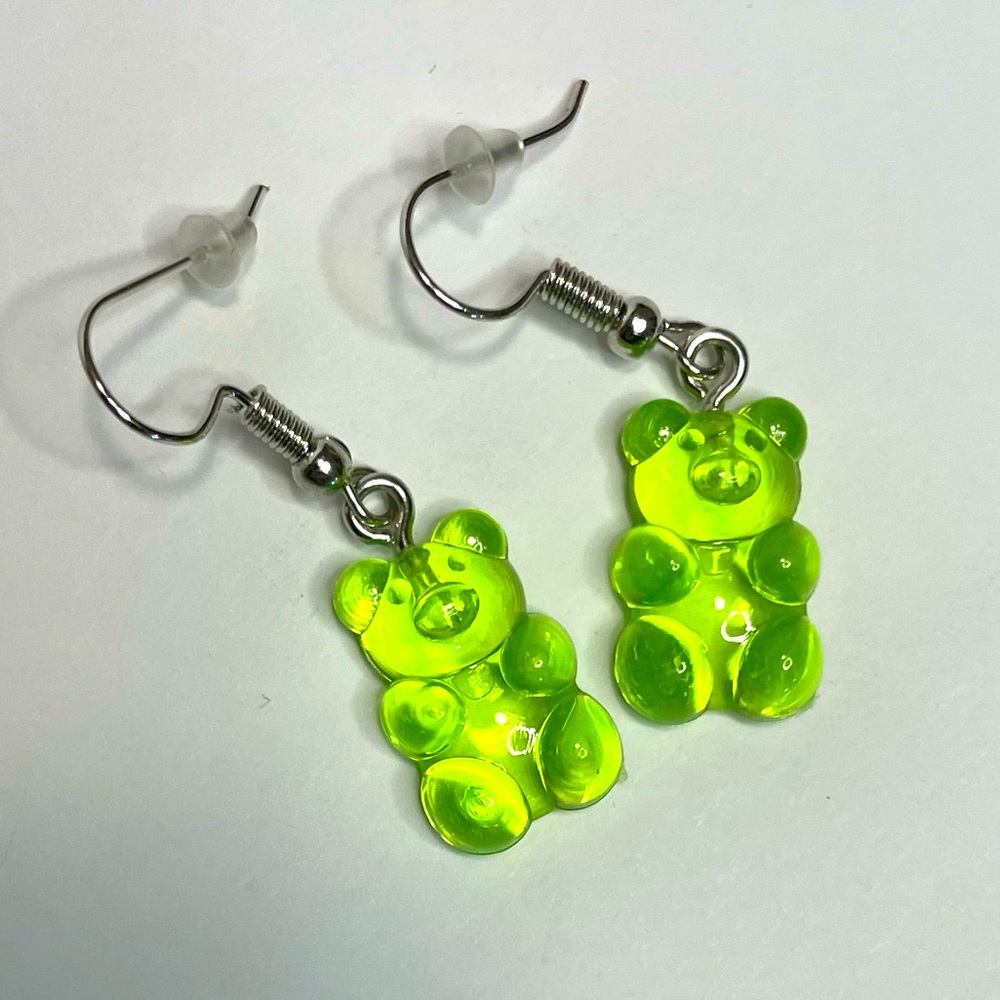 Gummy bear earrings